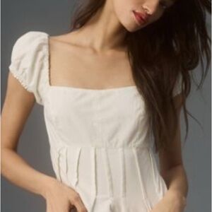 ANTHROPOLOGIE CORSET TOP